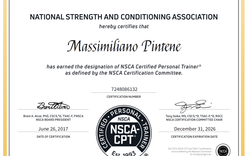 NSCA CPT